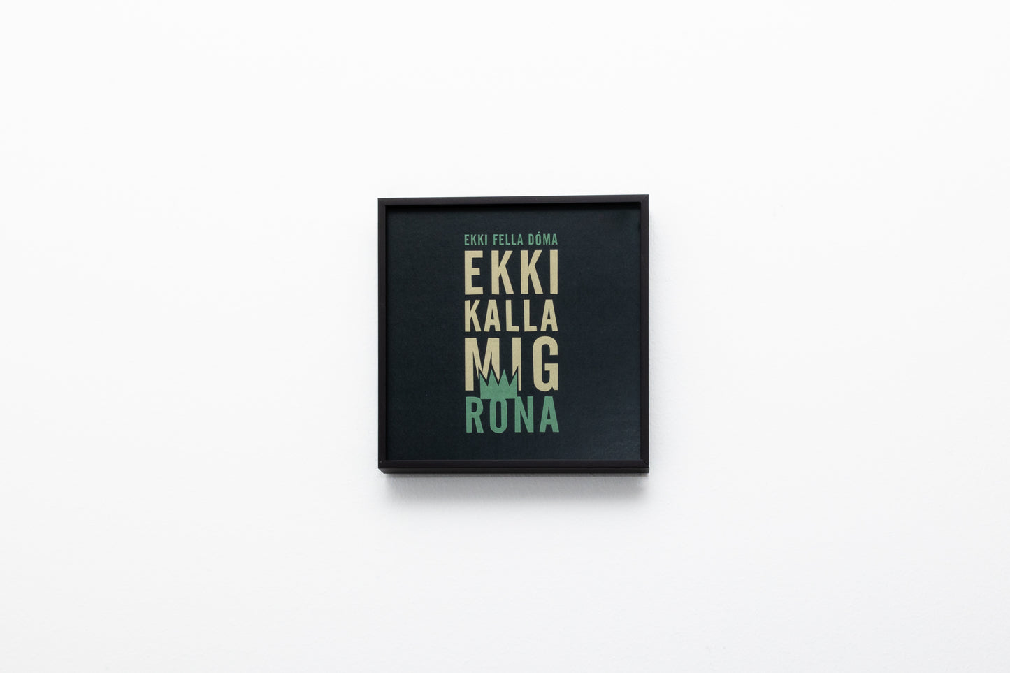 Ekki fella dóma ekki kalla mig róna - Tipp topp