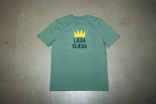 Læda slæda stuttermabolur