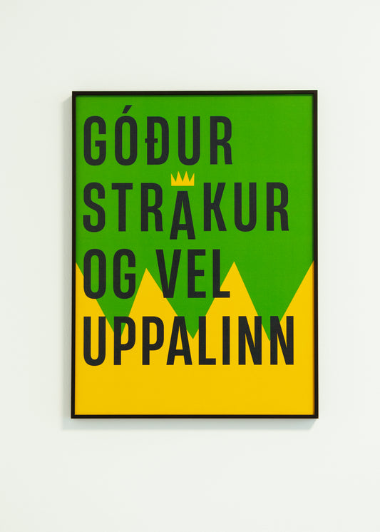 Góður strákur og vel upp alinn