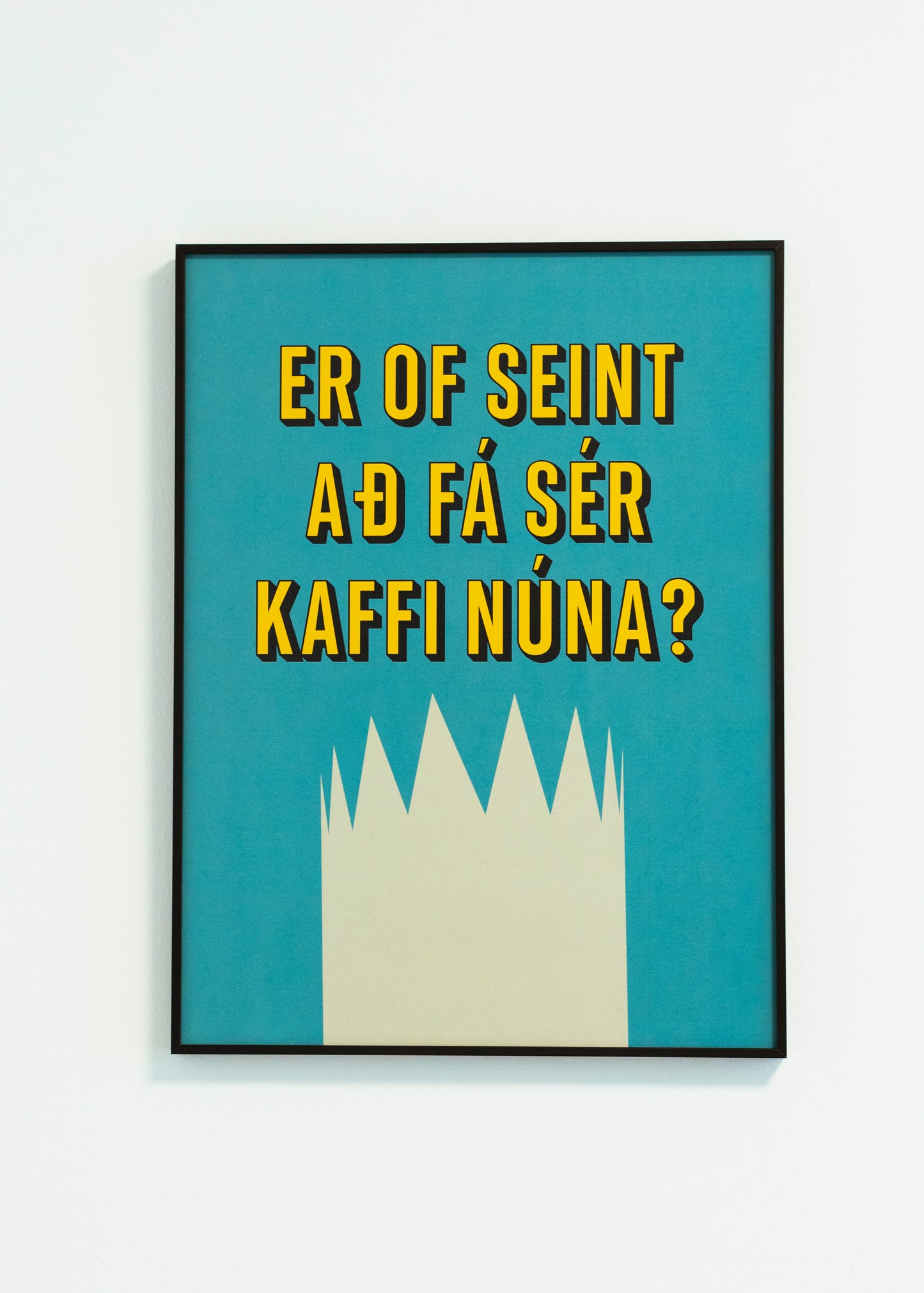 Er of seint að fá sér kaffi núna?