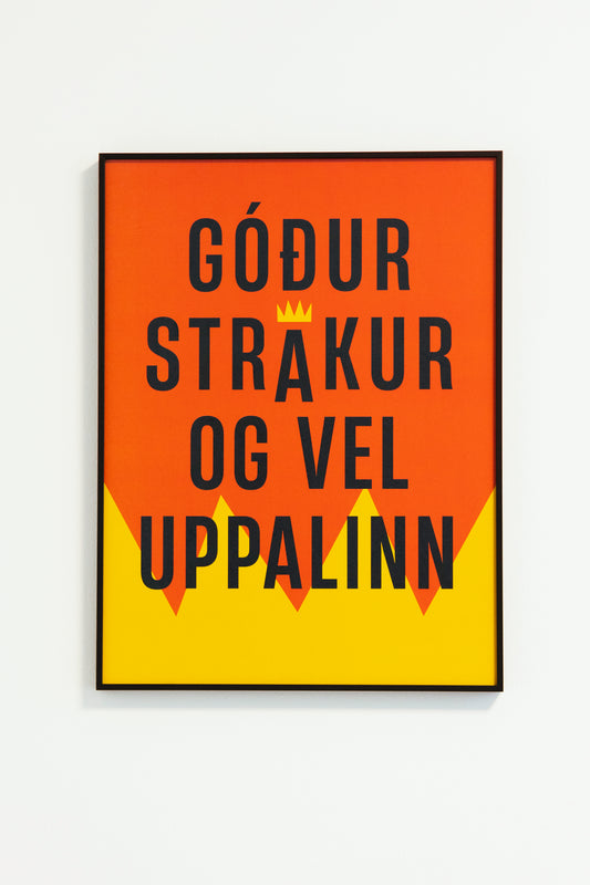 Góður strákur og vel upp alinn