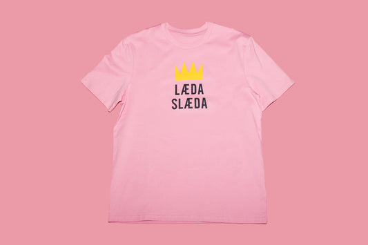 Læda slæda stuttermabolur