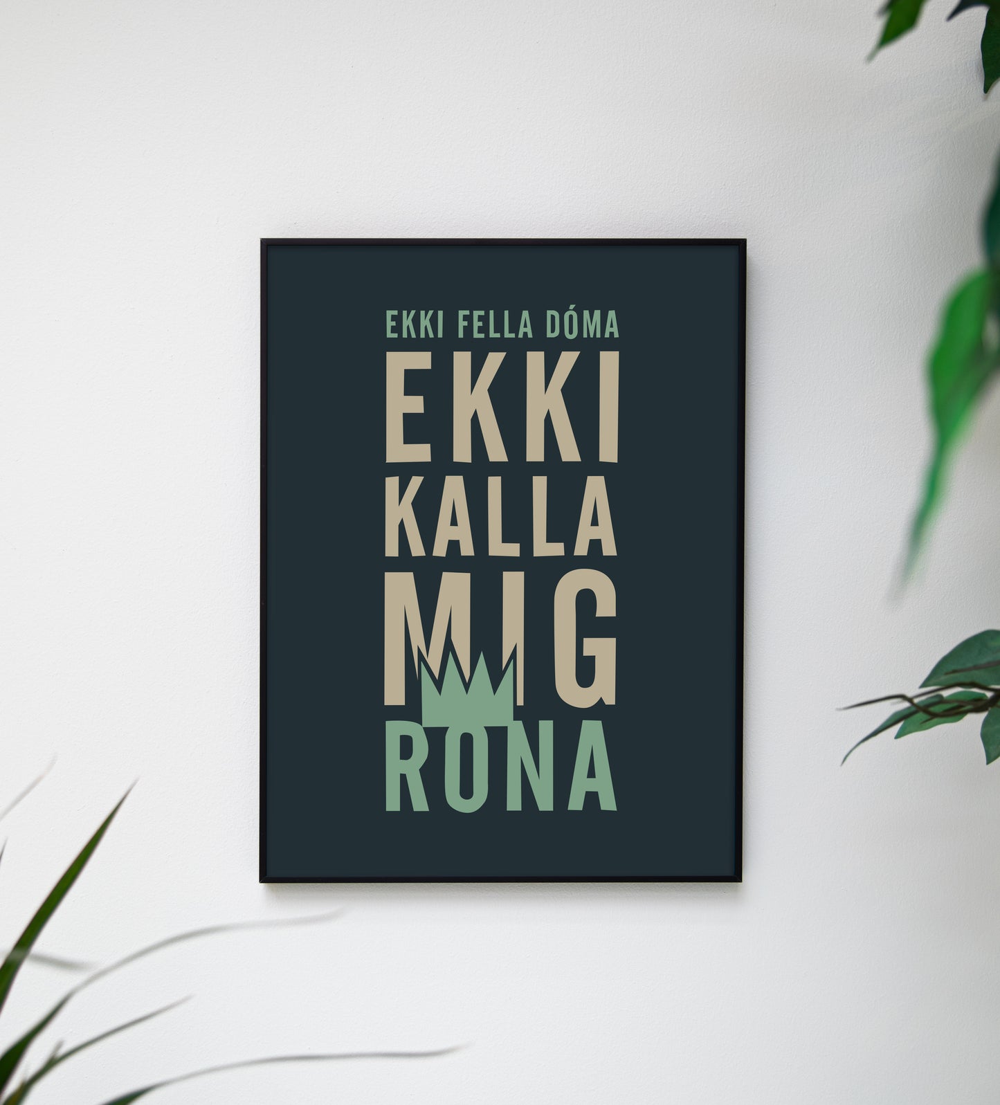 Ekki fella dóma ekki kalla mig róna - Tipp topp