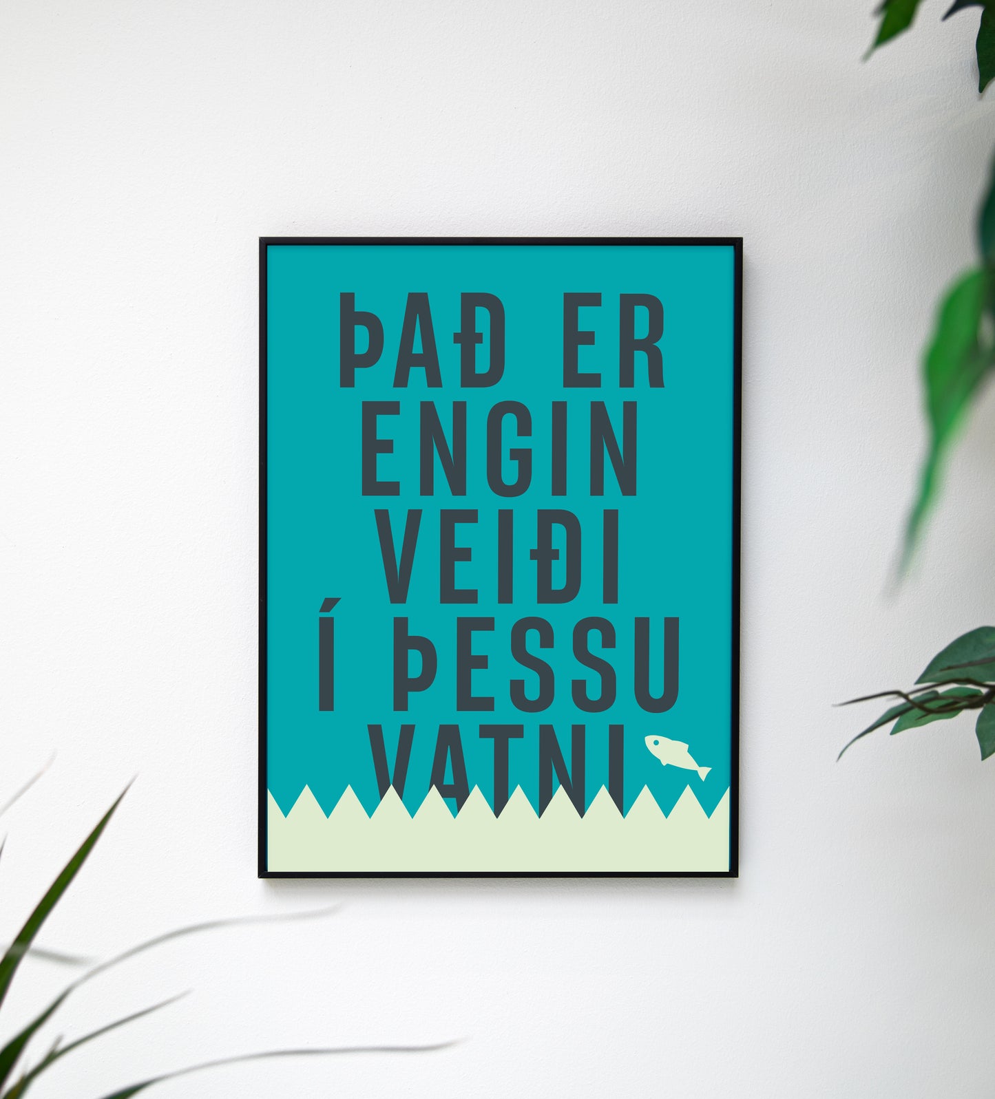 Það er engin veiði í þessu vatni