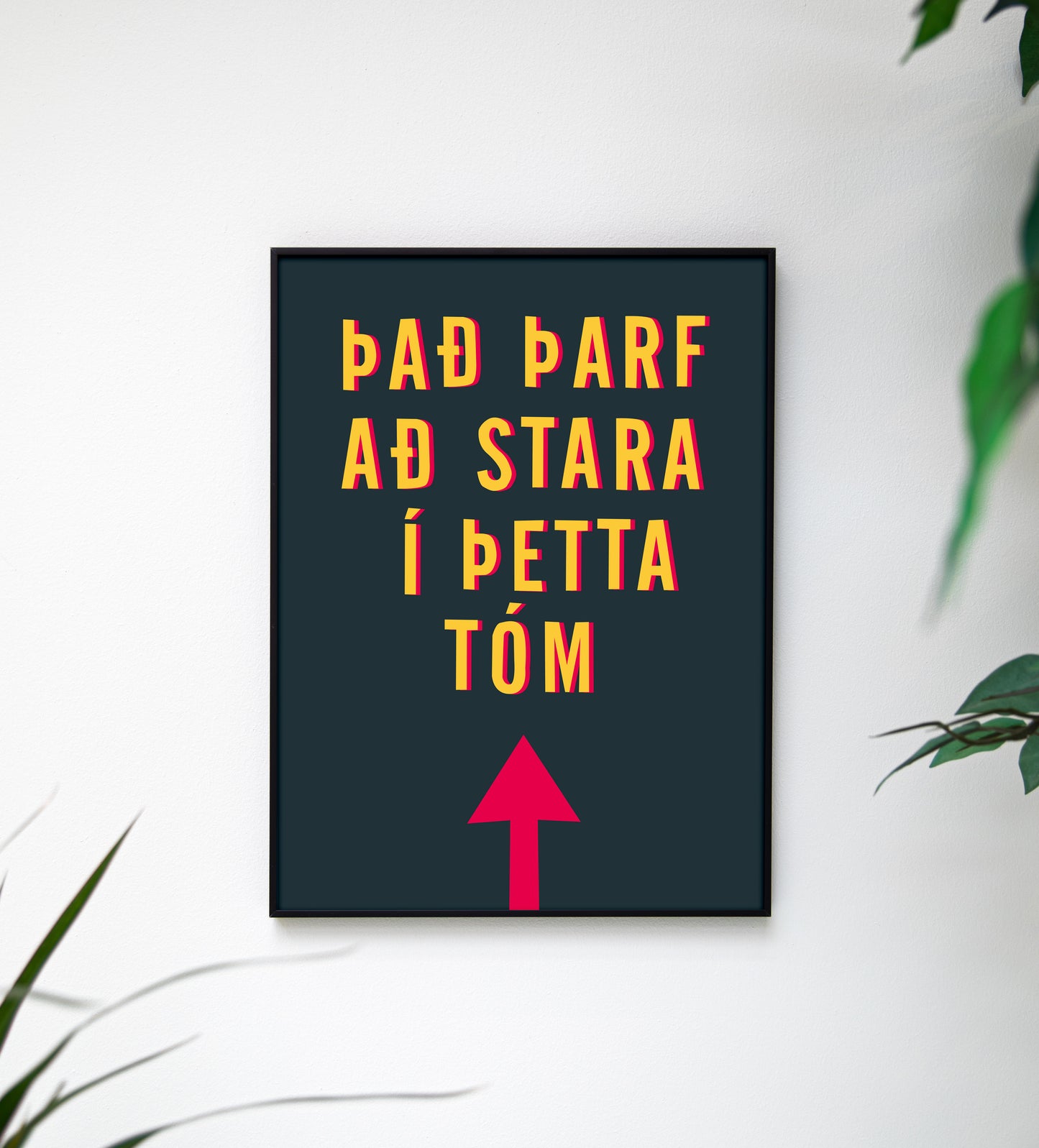 Það þarf að stara í þetta tóm