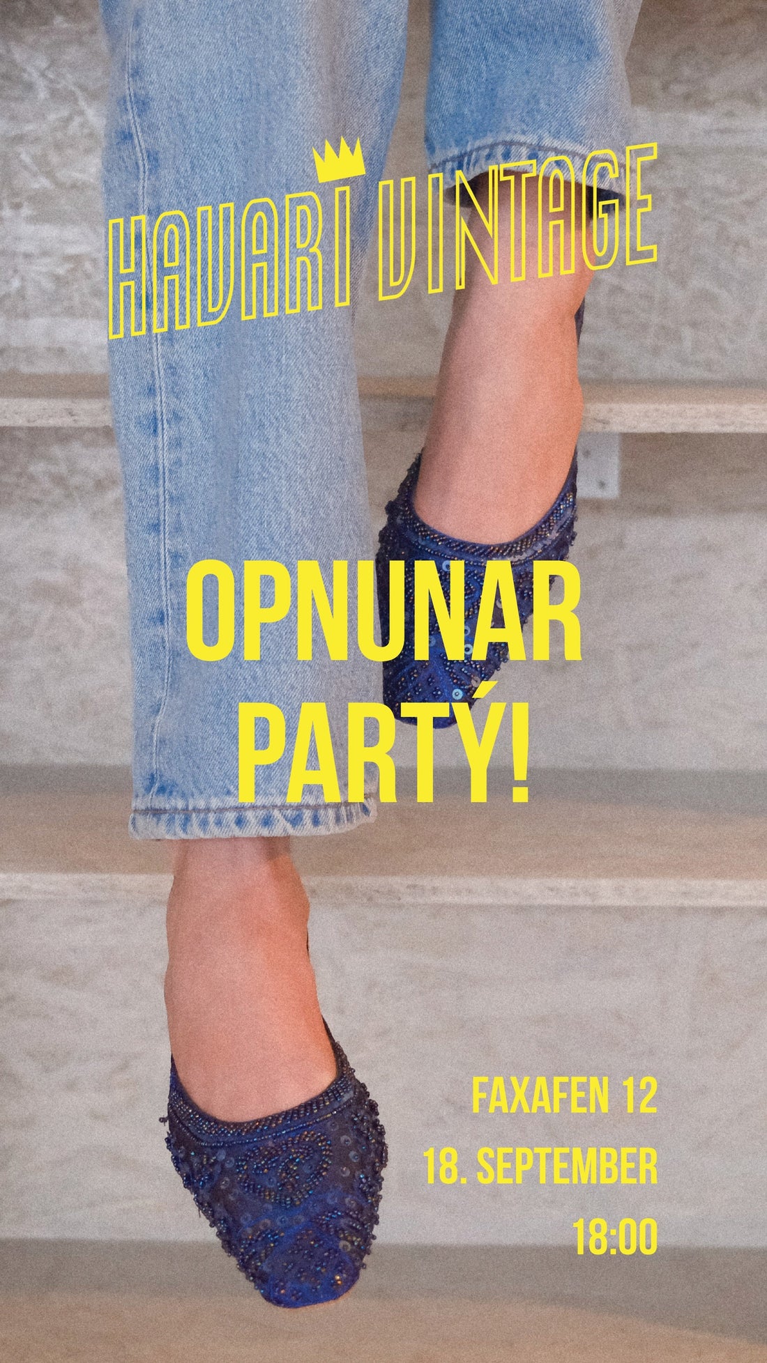 Havarí Vintage - opnunarpartí