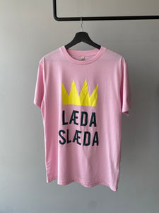 Læda slæda - stuttermabolur unisex