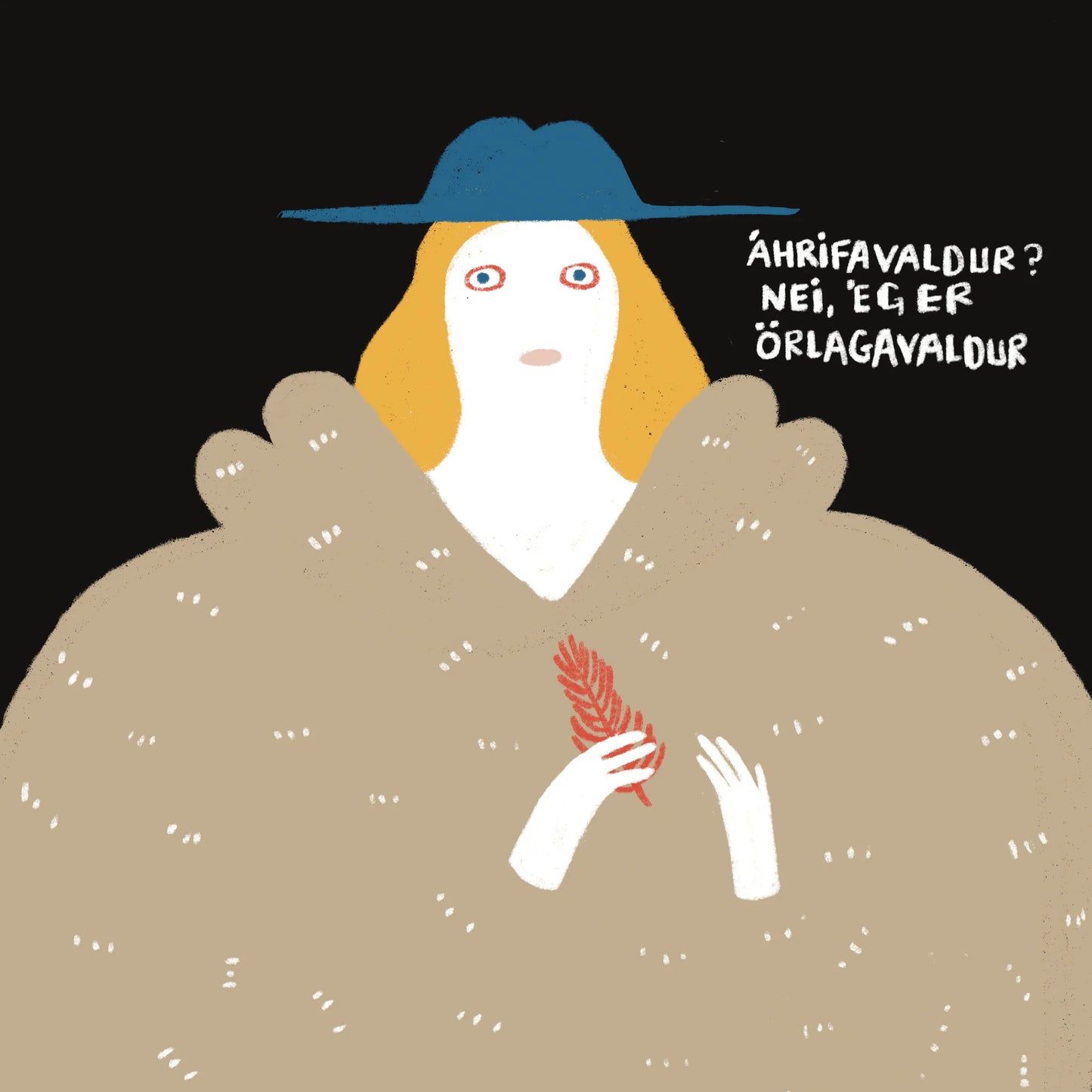 Lóaboratoríum - innrammað prent