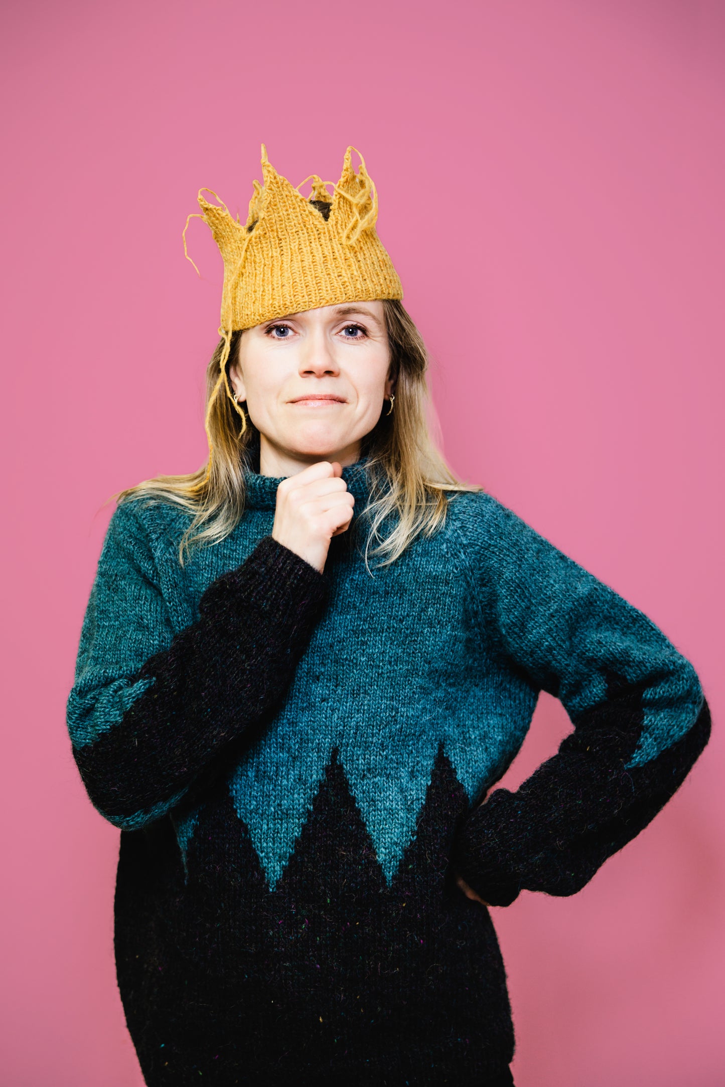 Prins Póló autumn sweater - knitting kit