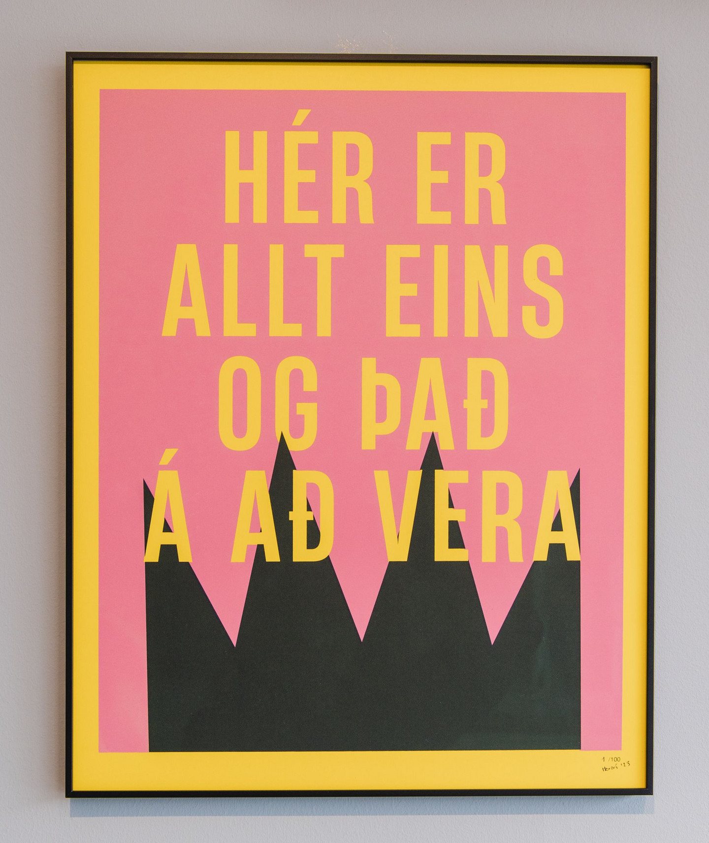Hér er allt eins og það á að vera - sérstök útgáfa