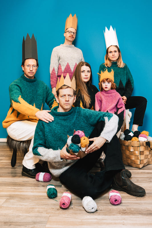 FORSALA: Haustpeysa Prins Póló - prjónapakki