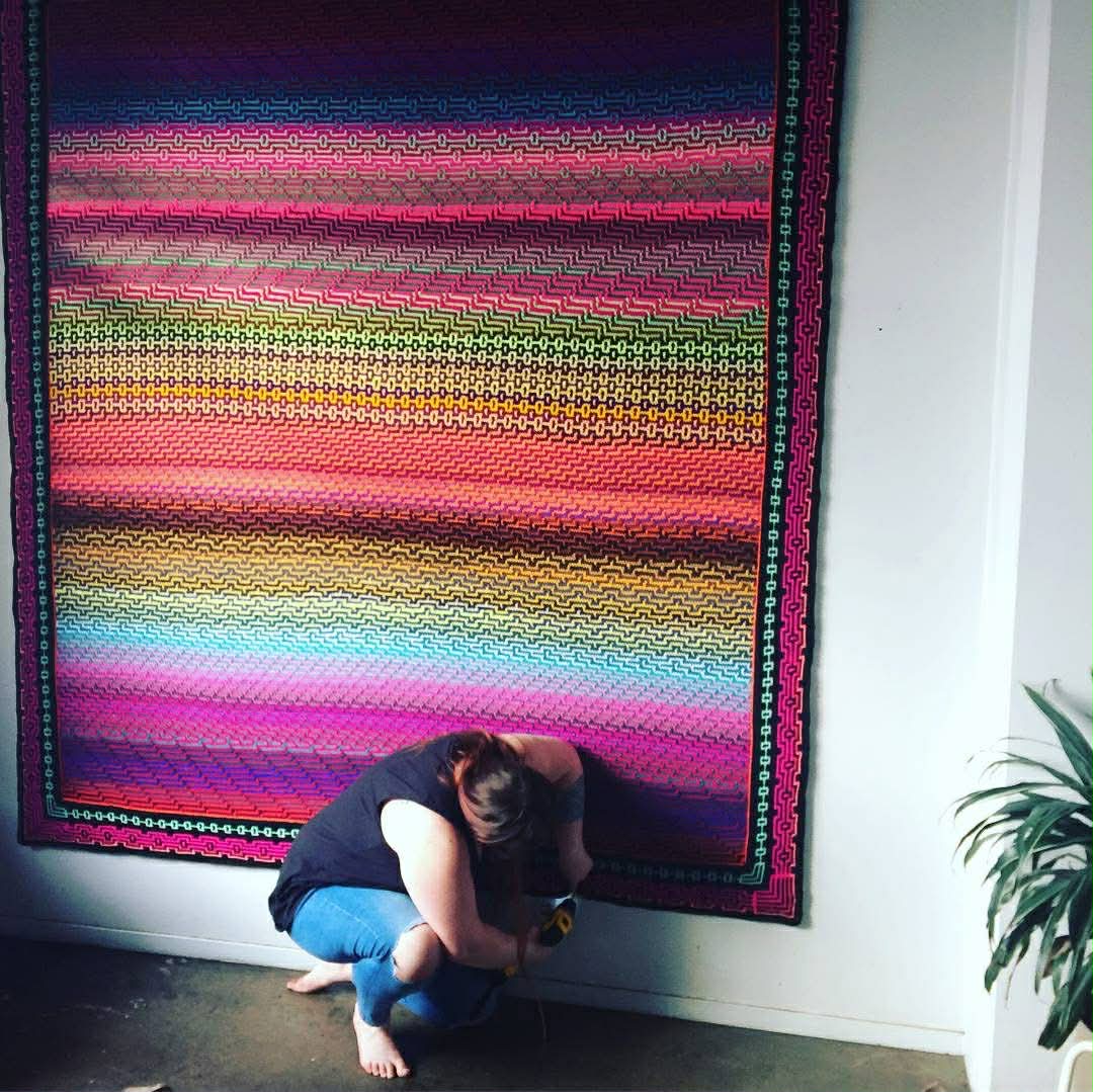 Mósaík-hekl í Havarí með Tinnu Hekl