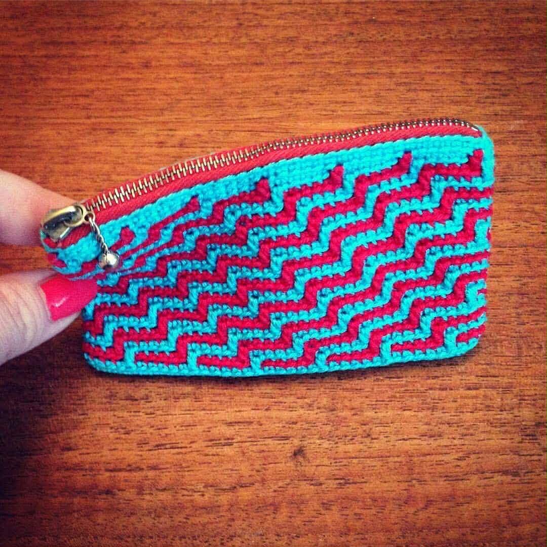 Tinna Hekl kennir buddugerð með mósaíkmunstri