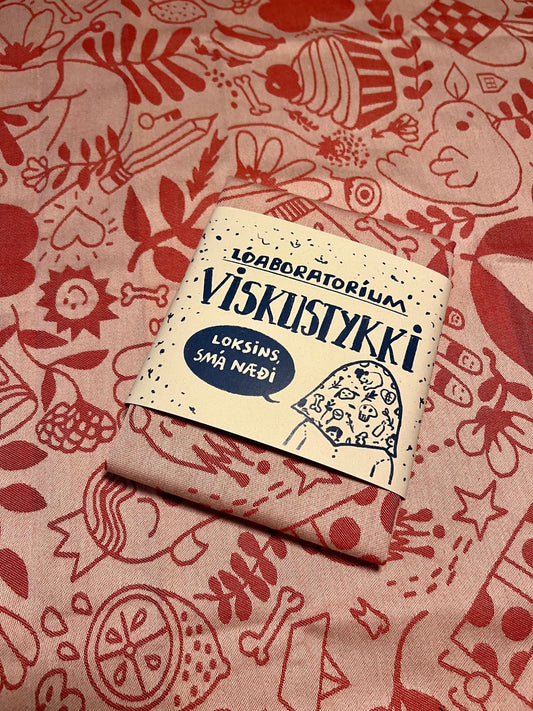 Viskustykki eftir Lóu Hjálmtýsdóttur - rauð