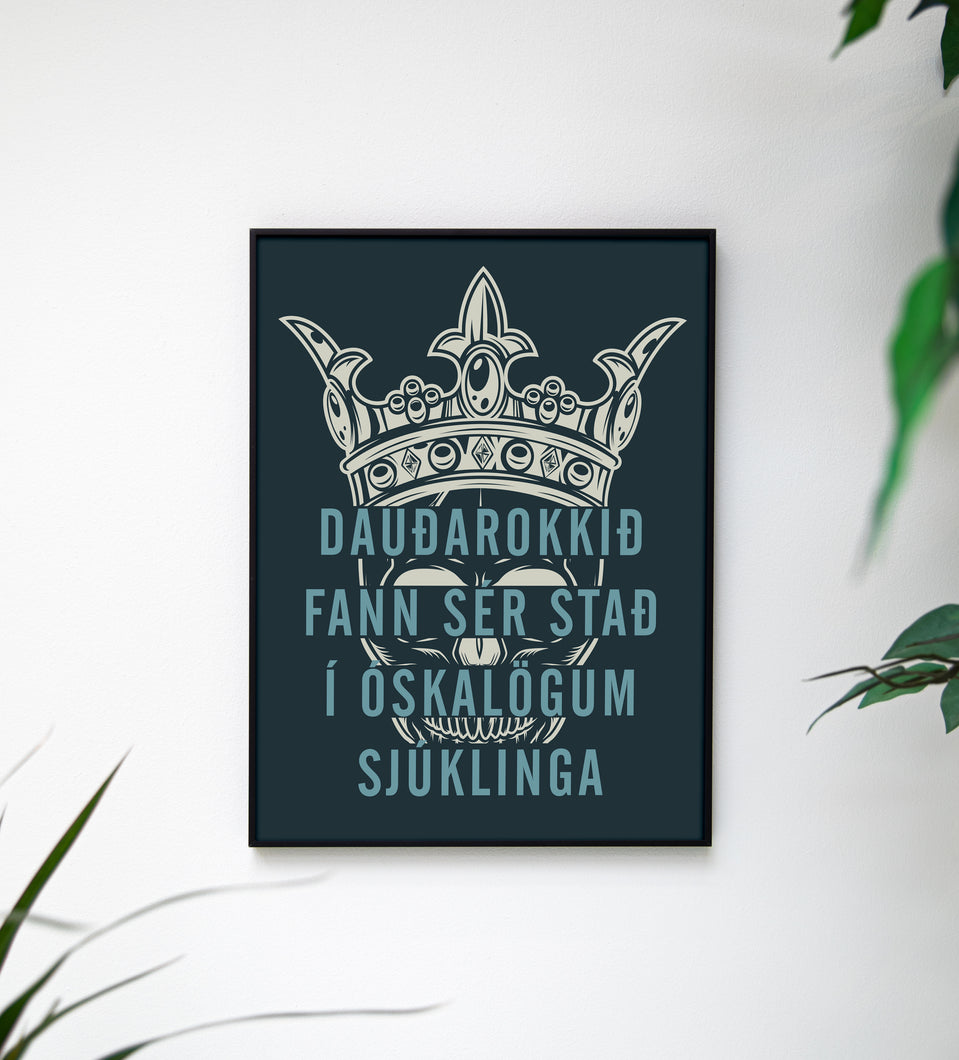 Dauðarokkið fann sér stað í óskalögum sjúklinga