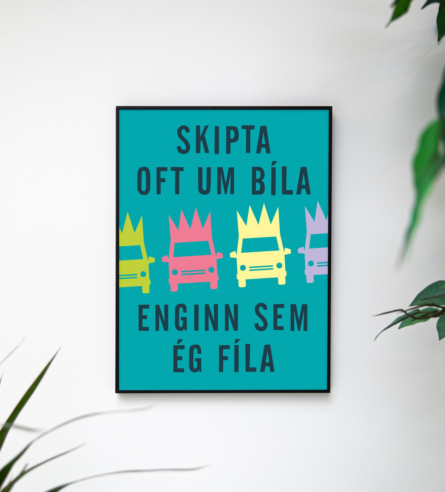 Skipta oft um bíla